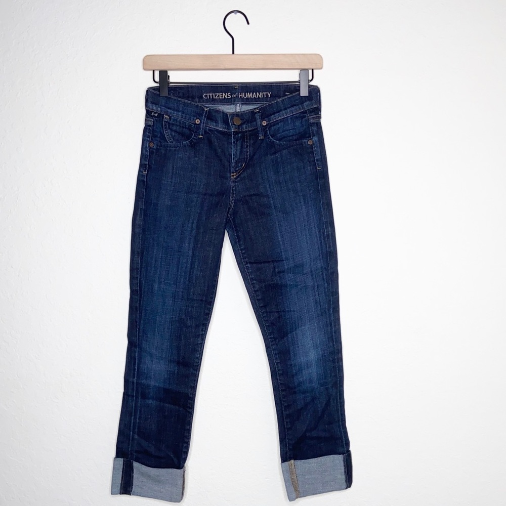 Citizens of Humanity Cropped Straight Leg